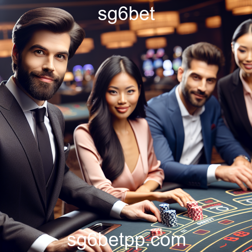Experimente a Emoção do Cassino Ao Vivo na sg6bet